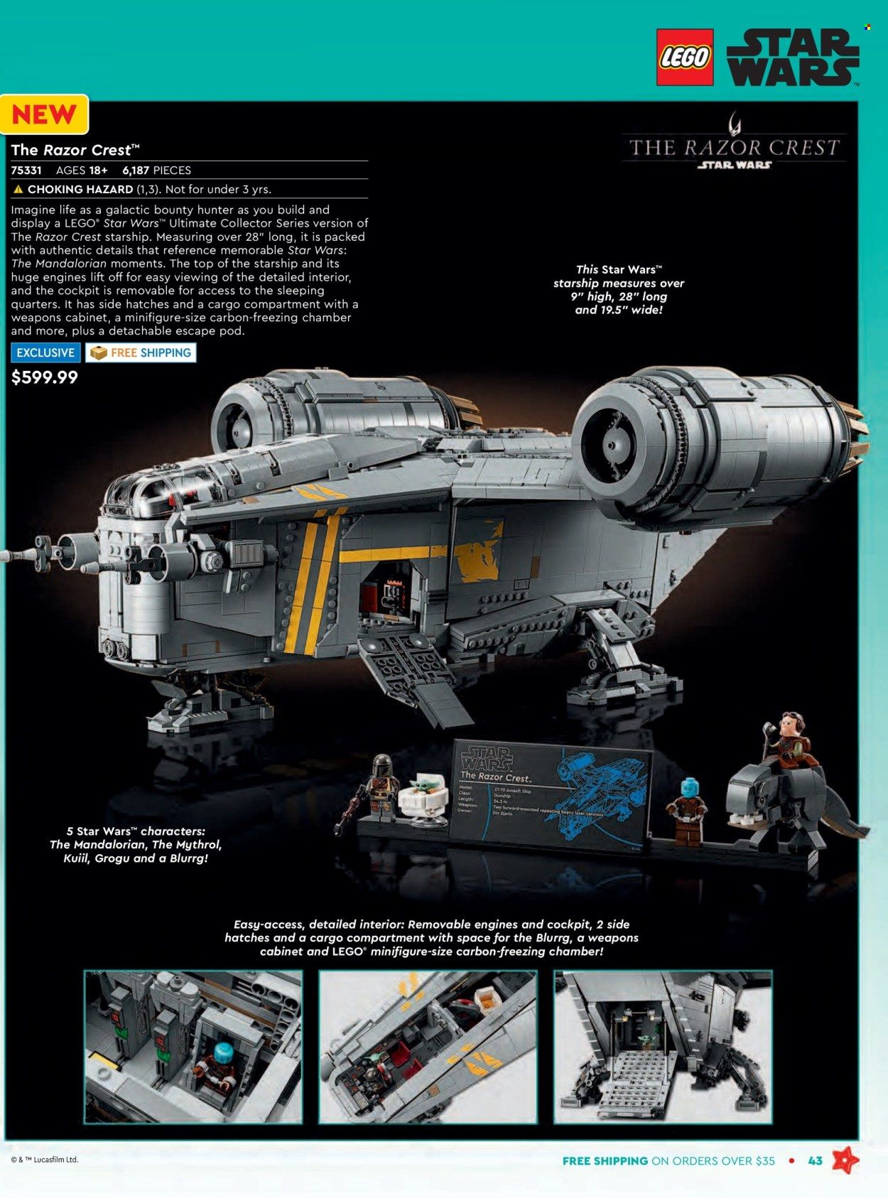 LEGO Weekly Ad Flyer Specials October 11 to November 22, 2022