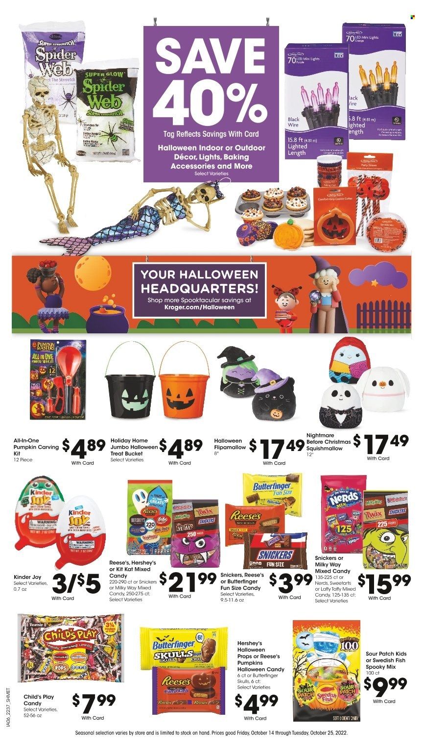 Kroger (GA, IL, LA, MI, OK, SC, TN, TX, VA) Weekly Ad Flyer Specials October 19 to October 25, 2022