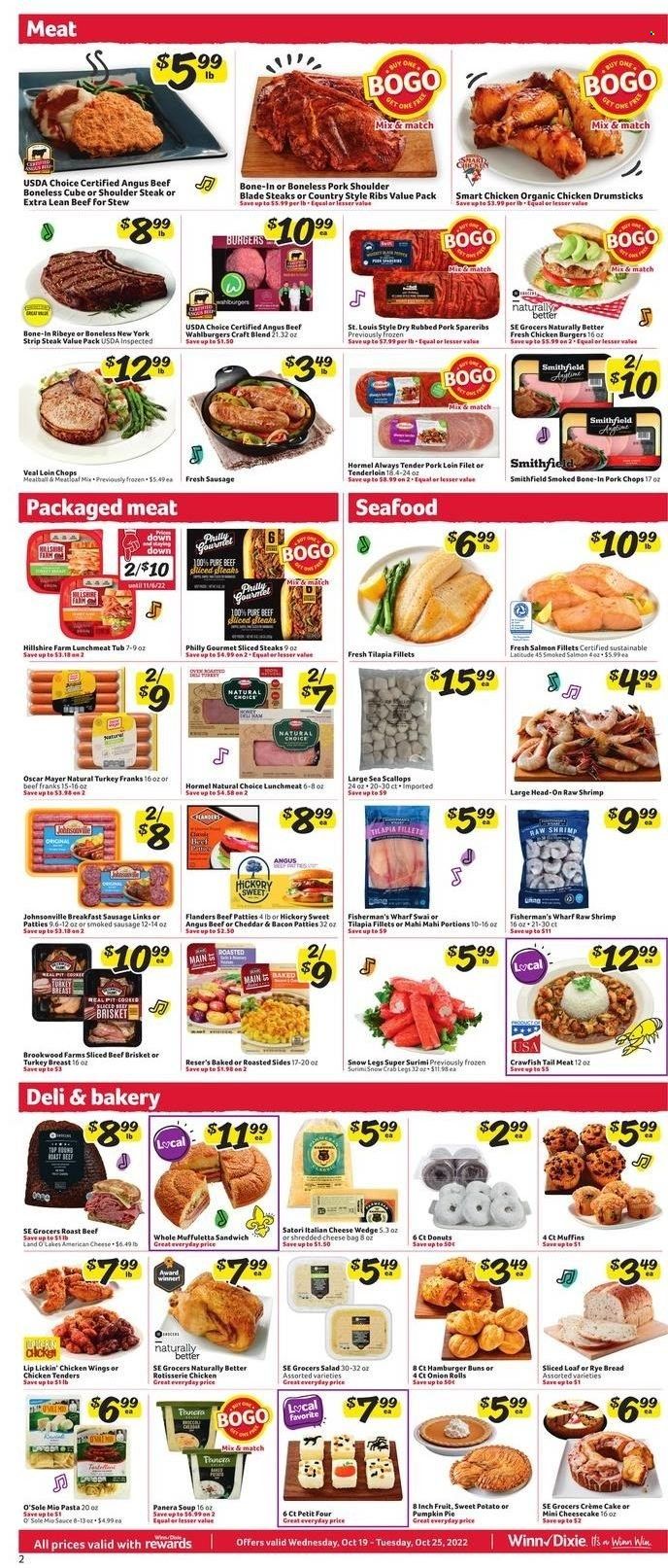 Winn Dixie (AL, FL, GA, LA) Weekly Ad Flyer Specials October 19 to October 25, 2022