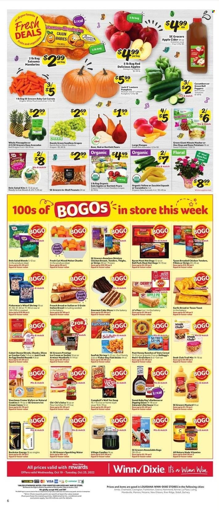 Winn Dixie (AL, FL, GA, LA) Weekly Ad Flyer Specials October 19 to October 25, 2022