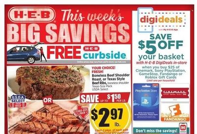 H-E-B (TX) Weekly Ad Flyer Specials October 19 to October 25, 2022