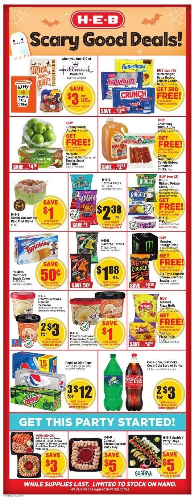 H-E-B (TX) Weekly Ad Flyer Specials October 19 to October 25, 2022