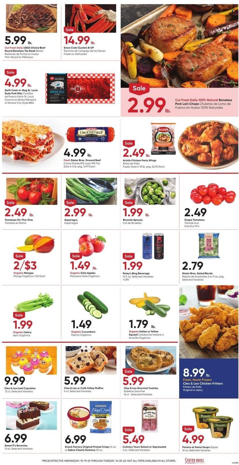 Stater Bros. (CA) Weekly Ad Flyer Specials October 19 to October 25, 2022