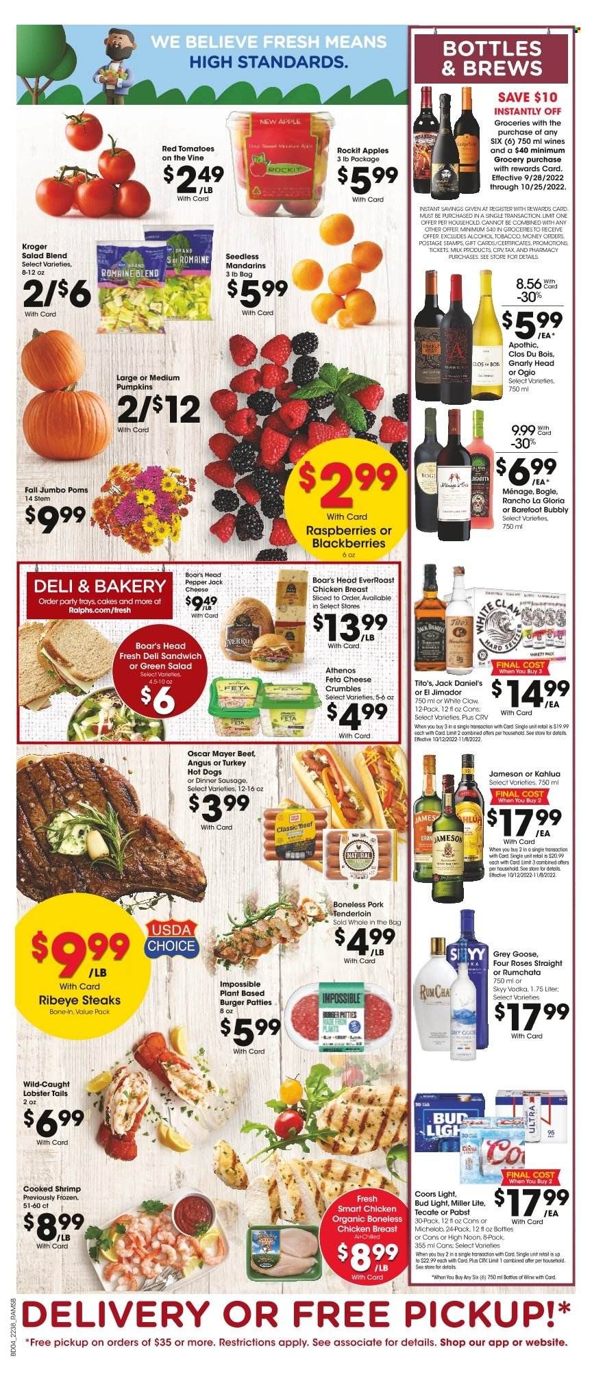 Ralphs (MD, NC, VA) Weekly Ad Flyer Specials October 19 to October 25, 2022