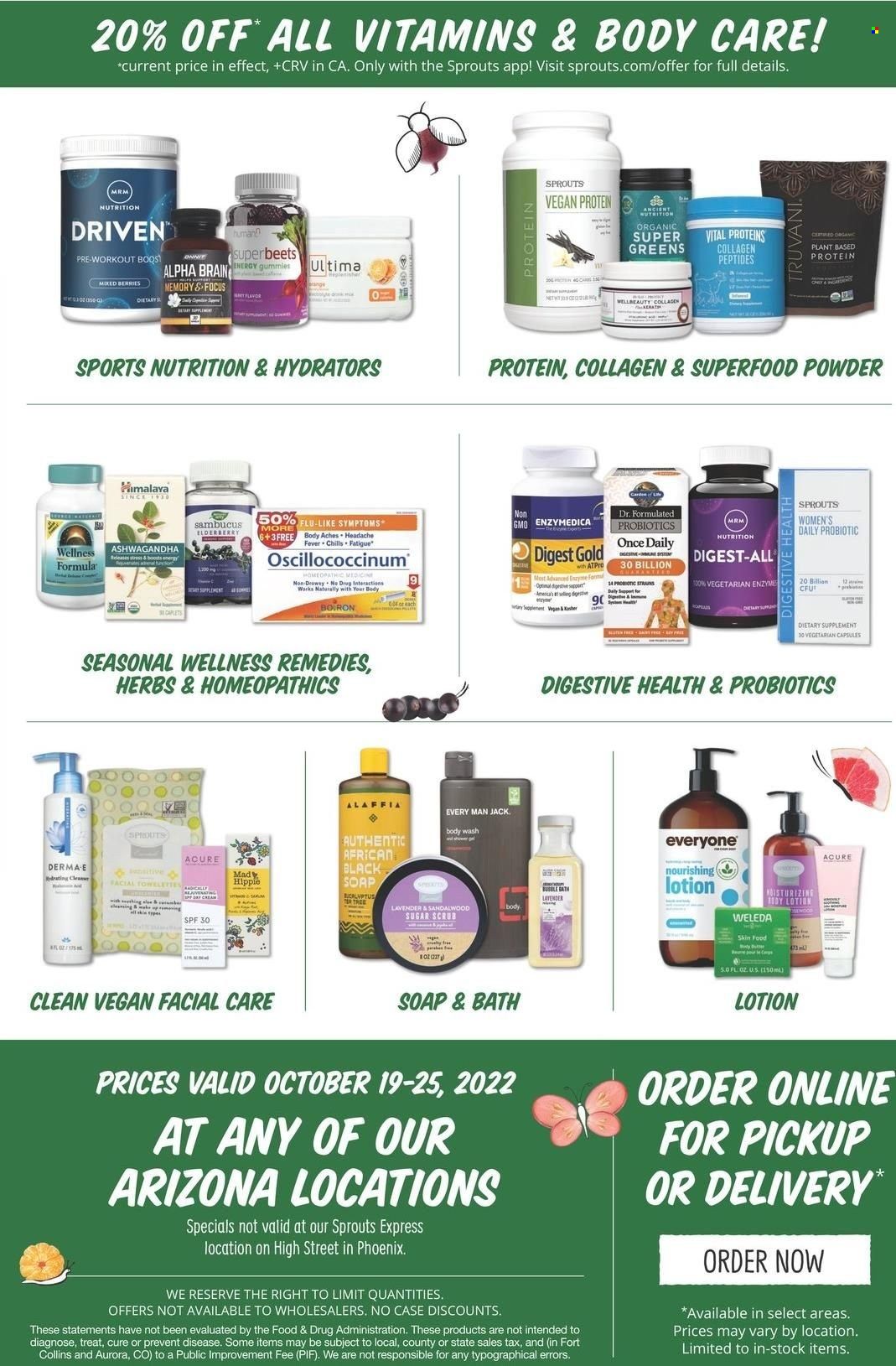 Sprouts Weekly Ad Flyer Specials October 19 to October 25, 2022