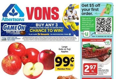 Albertsons (CA, ID, LA, MT, OR, TX, WA) Weekly Ad Flyer Specials October 19 to October 25, 2022