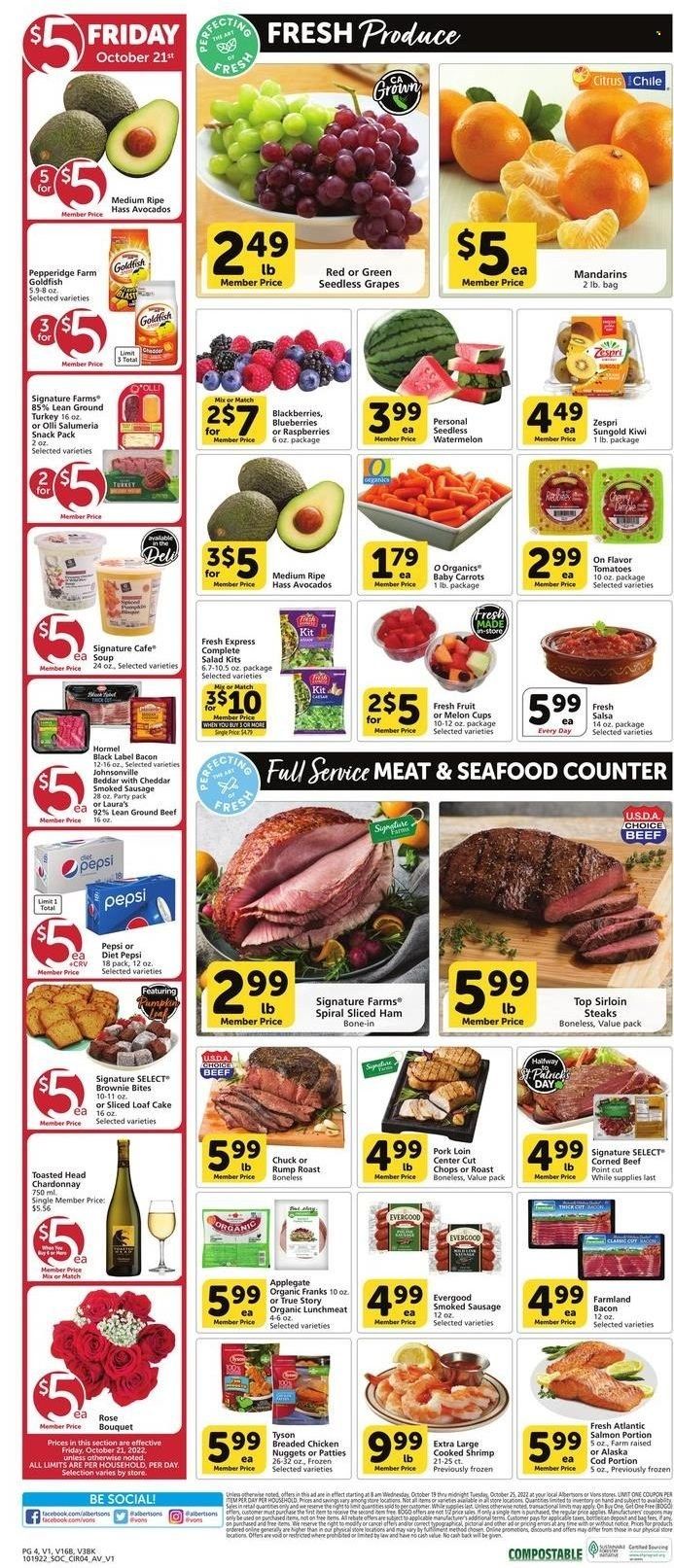 Albertsons (CA, ID, LA, MT, OR, TX, WA) Weekly Ad Flyer Specials October 19 to October 25, 2022