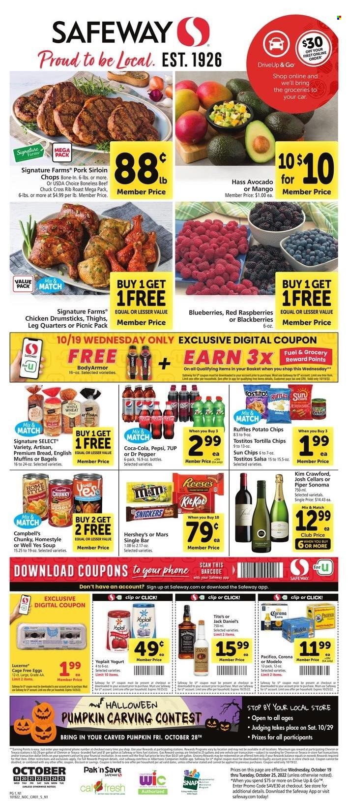 Safeway (CA, HI, OR, WA) Weekly Ad Flyer Specials October 19 to October 25, 2022