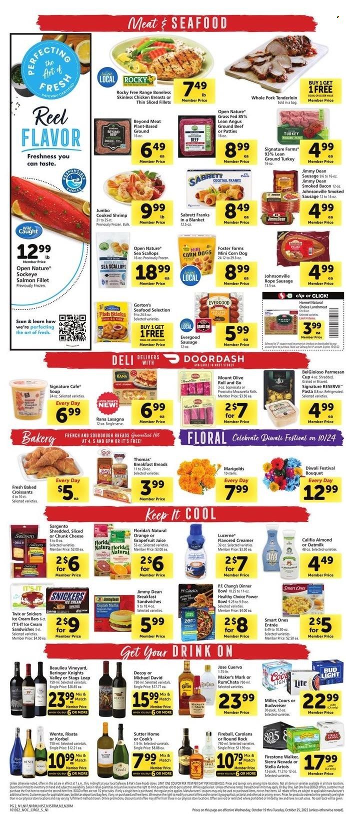 Safeway (CA, HI, OR, WA) Weekly Ad Flyer Specials October 19 to October 25, 2022
