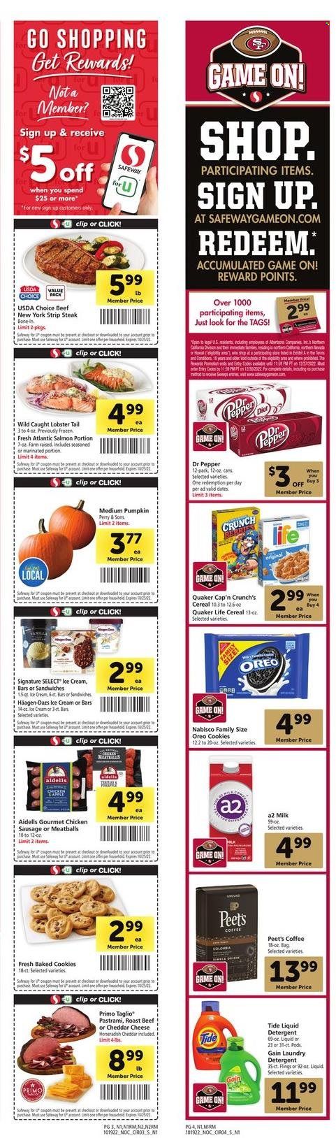 Safeway (CA, HI, OR, WA) Weekly Ad Flyer Specials October 19 to October 25, 2022