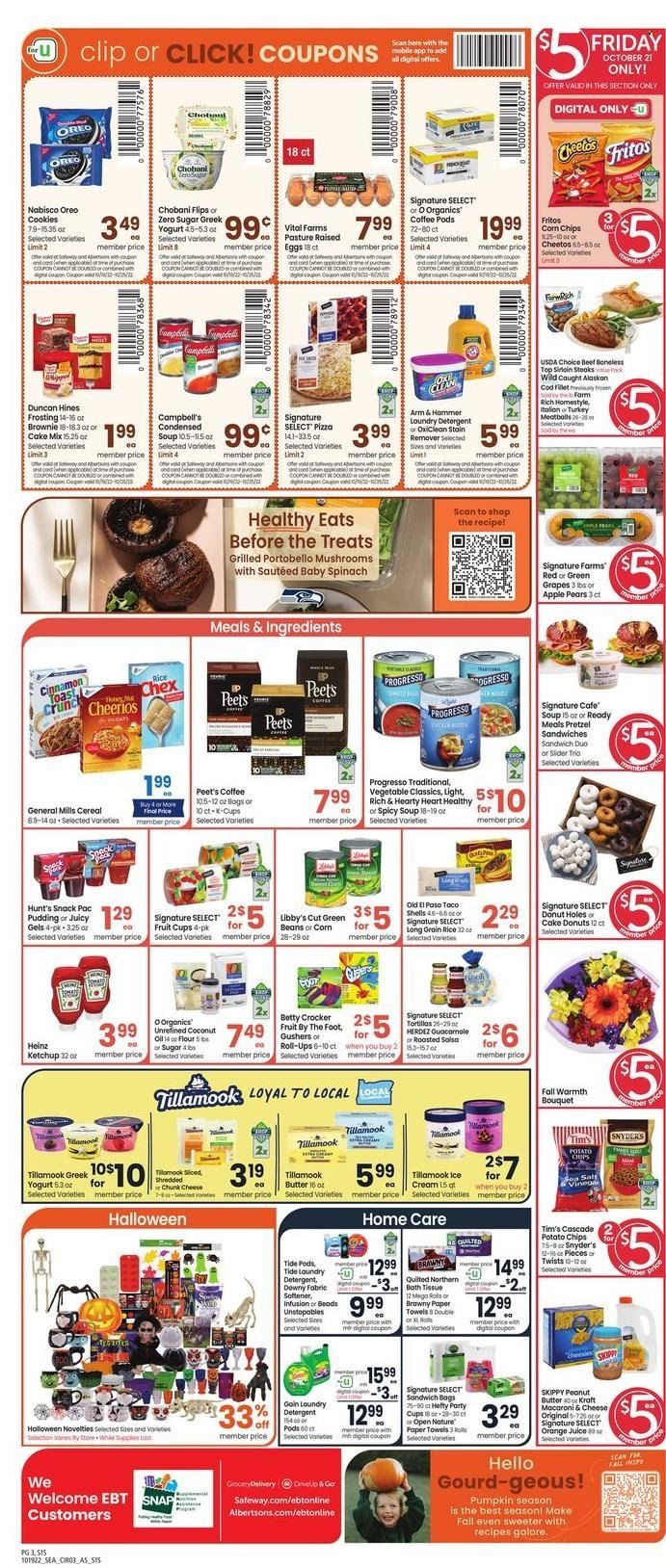 Safeway (WA) Weekly Ad Flyer Specials October 19 to October 25, 2022