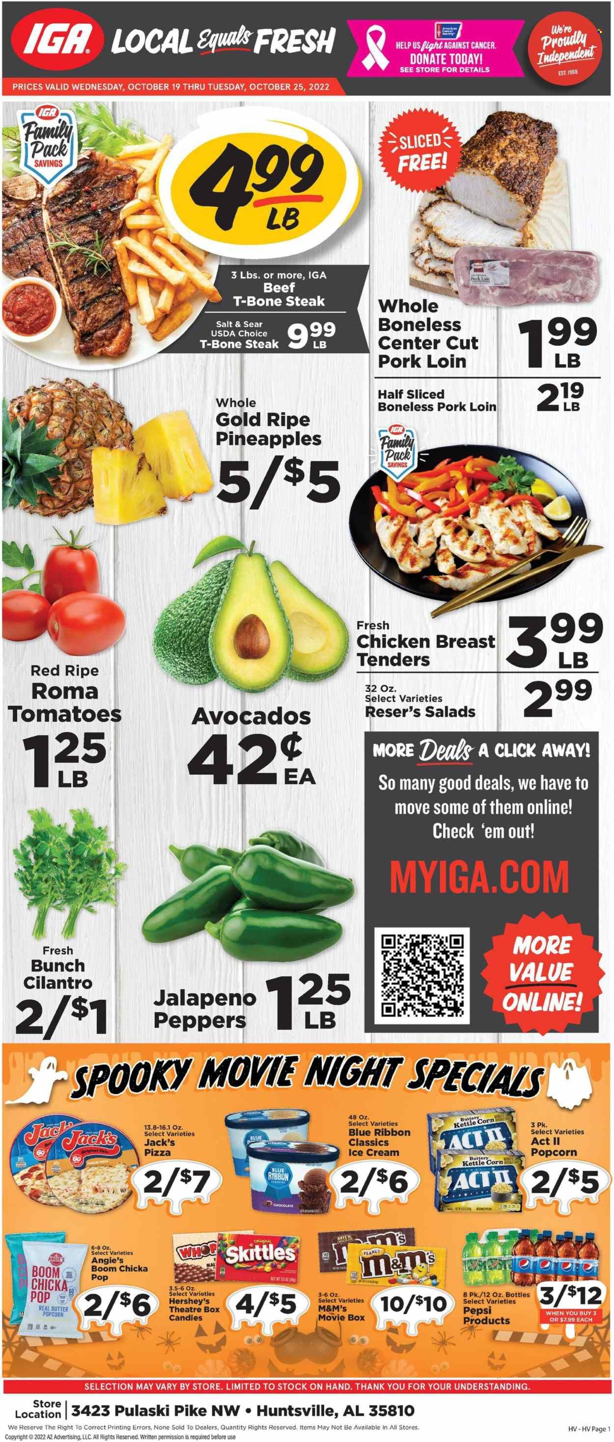IGA (AL) Weekly Ad Flyer Specials October 19 to October 25, 2022