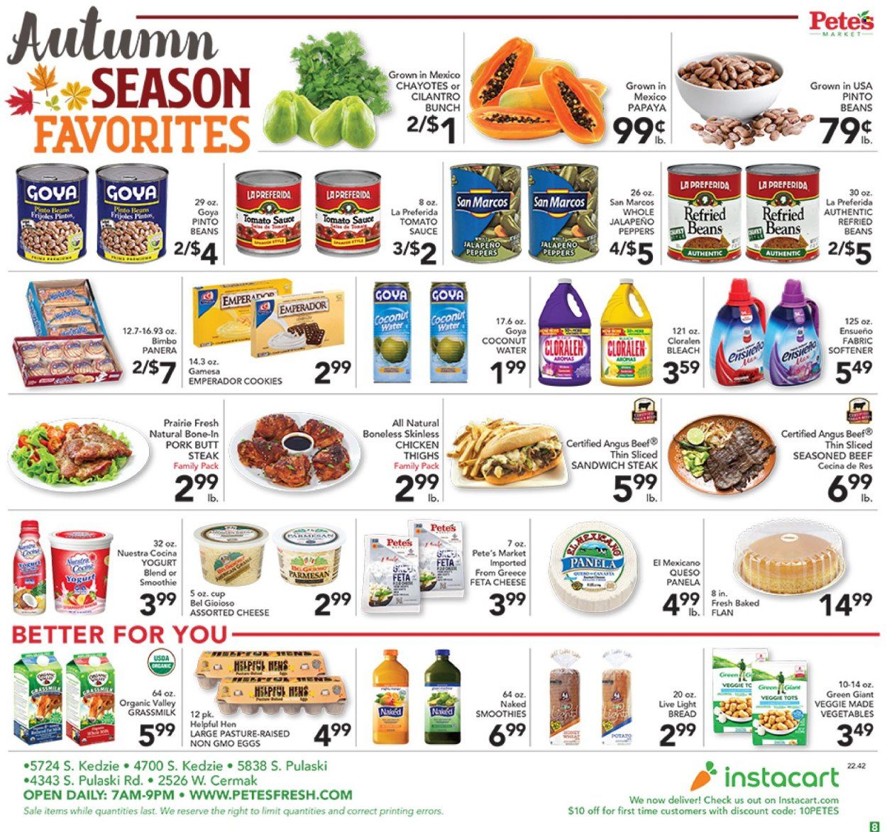 Pete's Fresh Market (IL) Weekly Ad Flyer Specials October 19 to October 25, 2022