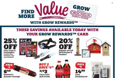 Orscheln Farm and Home (IA, IN, KS, MO, NE, OK) Weekly Ad Flyer Specials October 19 to October 30, 2022