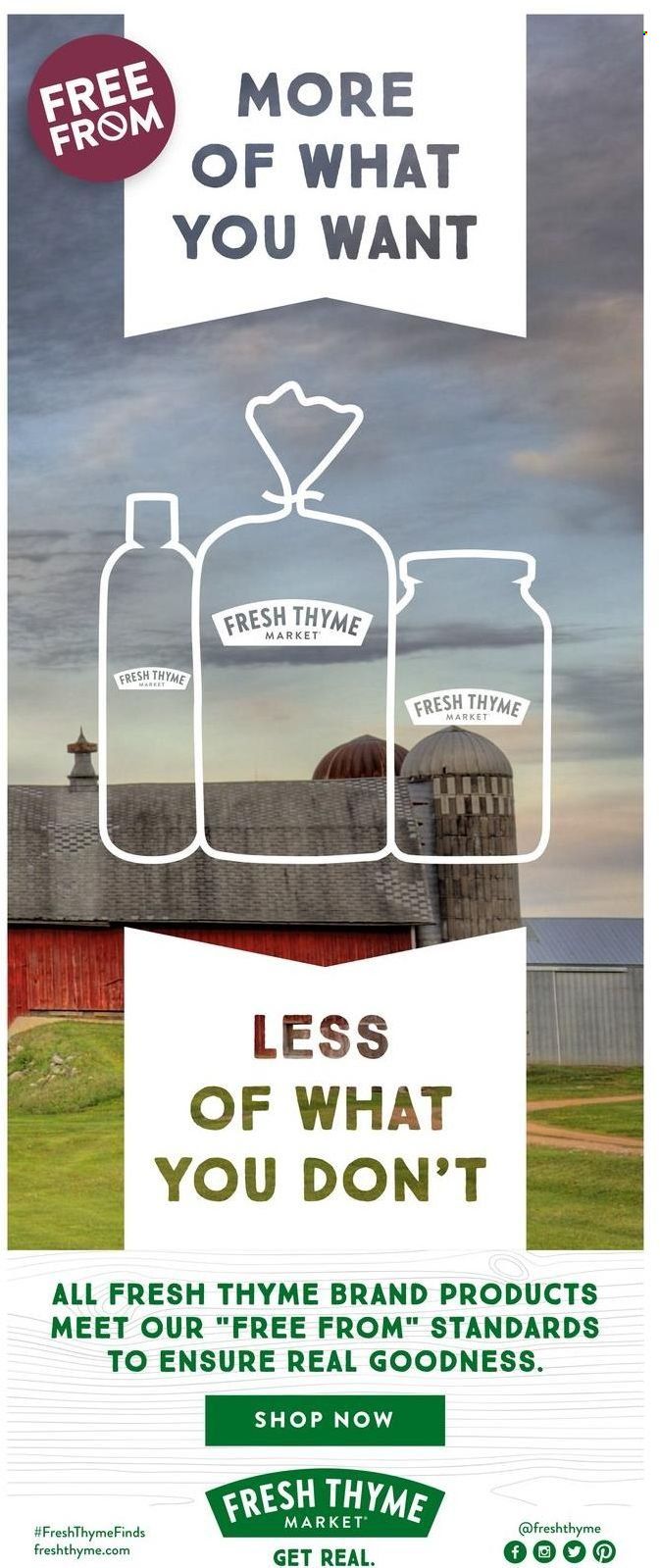 Fresh Thyme Weekly Ad Flyer Specials October 19 to October 25, 2022