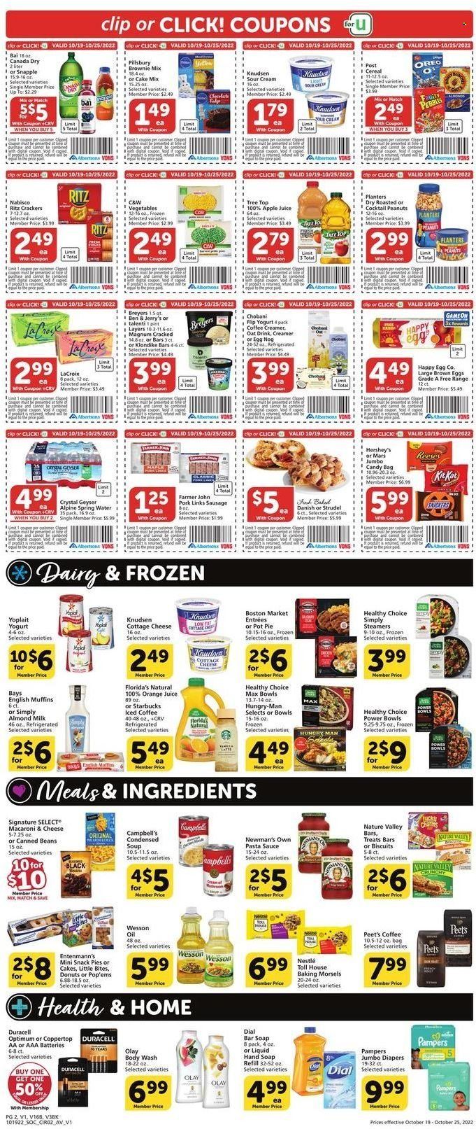 Vons (CA) Weekly Ad Flyer Specials October 19 to October 25, 2022