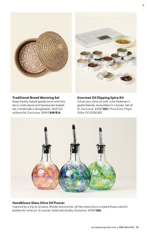 Uncommon Goods Weekly Ad Flyer Specials October 18 to January 1, 2023