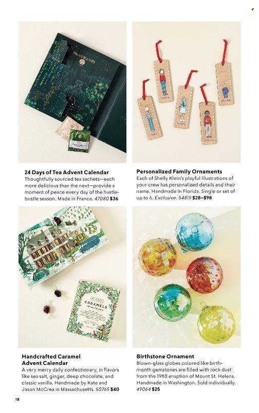 Uncommon Goods Weekly Ad Flyer Specials October 18 to January 1, 2023