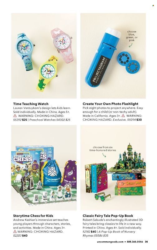 Uncommon Goods Weekly Ad Flyer Specials October 18 to January 1, 2023