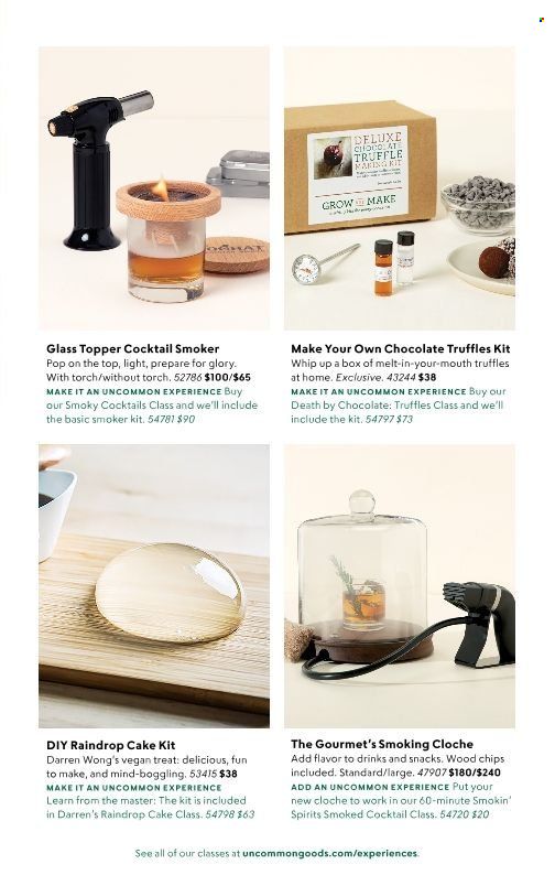 Uncommon Goods Weekly Ad Flyer Specials October 18 to January 1, 2023
