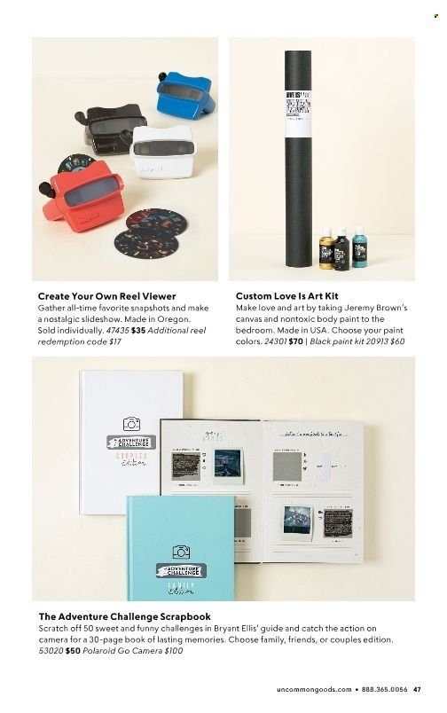 Uncommon Goods Weekly Ad Flyer Specials October 18 to January 1, 2023