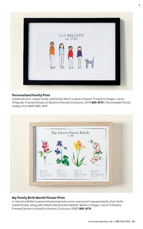 Uncommon Goods Weekly Ad Flyer Specials October 18 to January 1, 2023