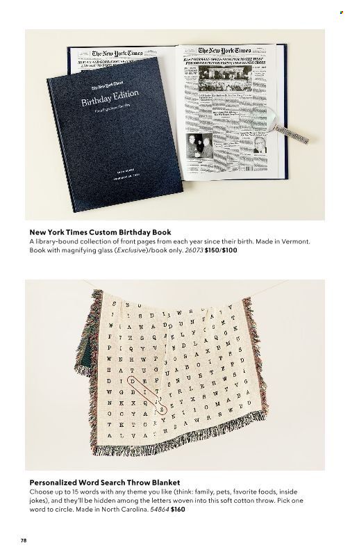 Uncommon Goods Weekly Ad Flyer Specials October 18 to January 1, 2023