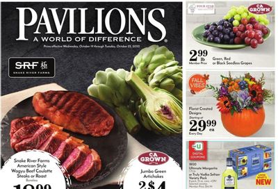 Pavilions (CA) Weekly Ad Flyer Specials October 19 to October 25, 2022