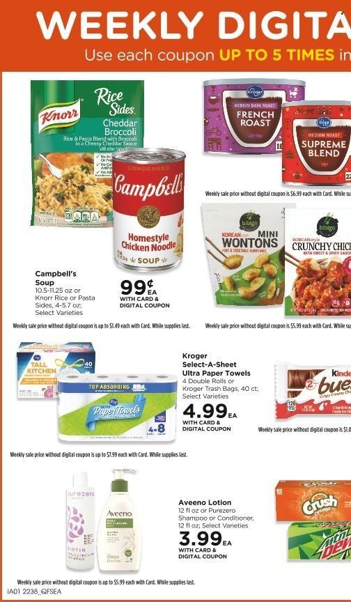 QFC (WA) Weekly Ad Flyer Specials October 19 to October 25, 2022
