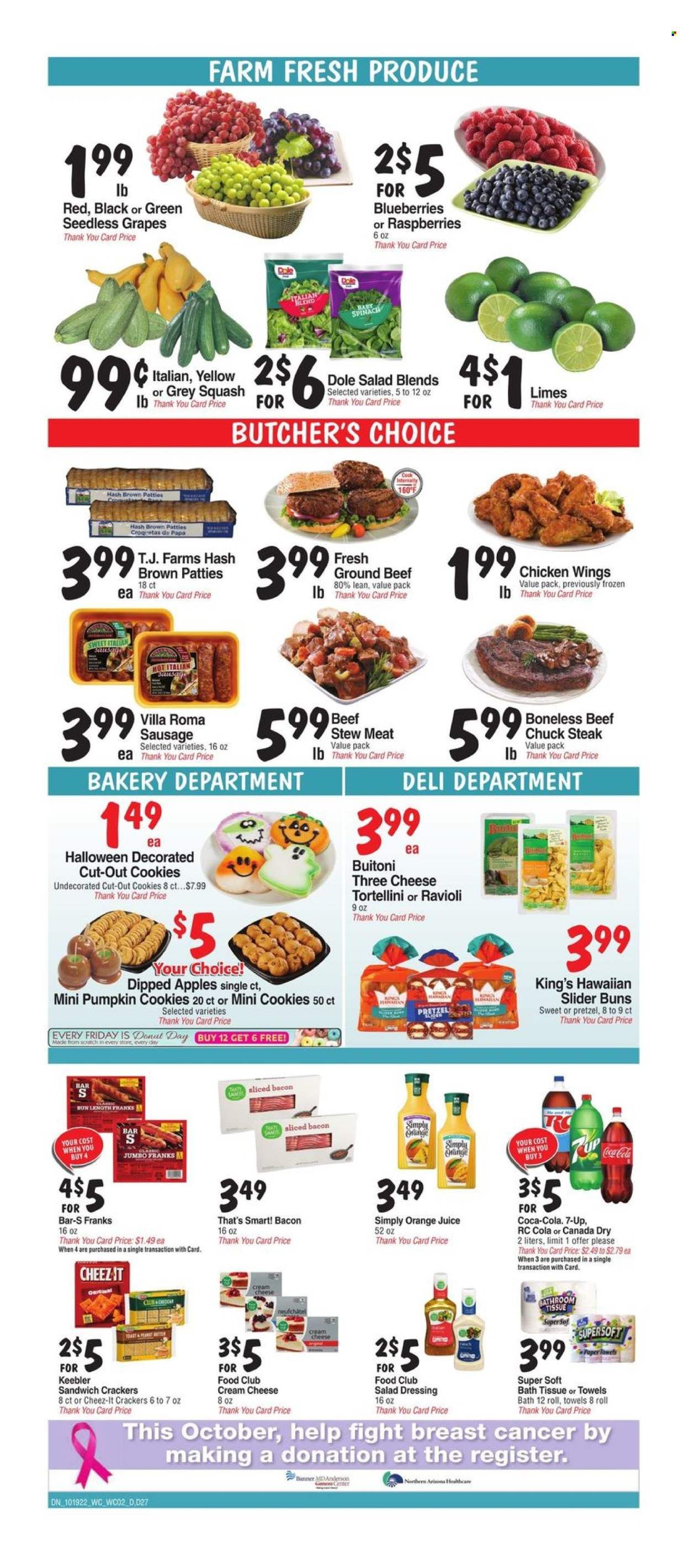 Bashas' Diné Markets (AZ, NM) Weekly Ad Flyer Specials October 19 to October 25, 2022