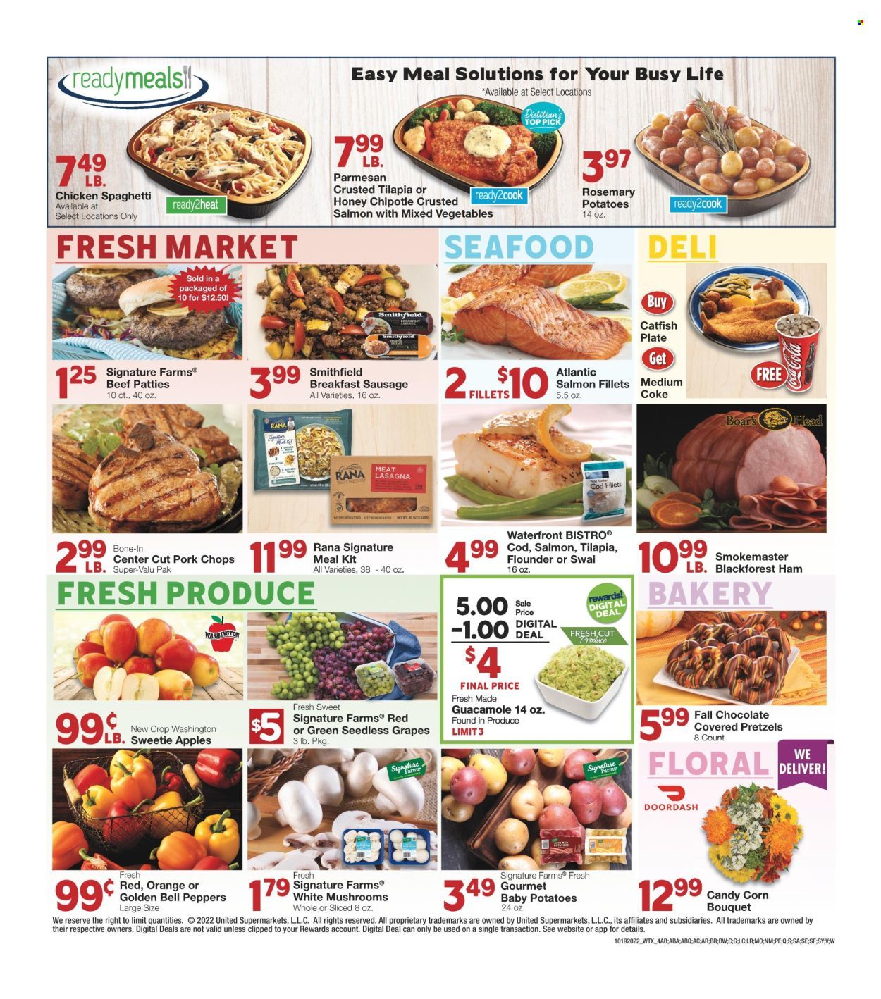 United Supermarkets (TX) Weekly Ad Flyer Specials October 19 to October 25, 2022