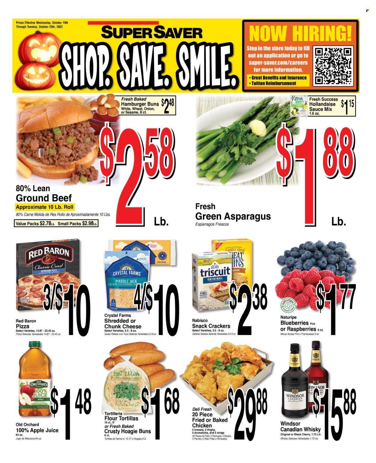 Super Saver Weekly Ad Flyer Specials October 19 to October 25, 2022