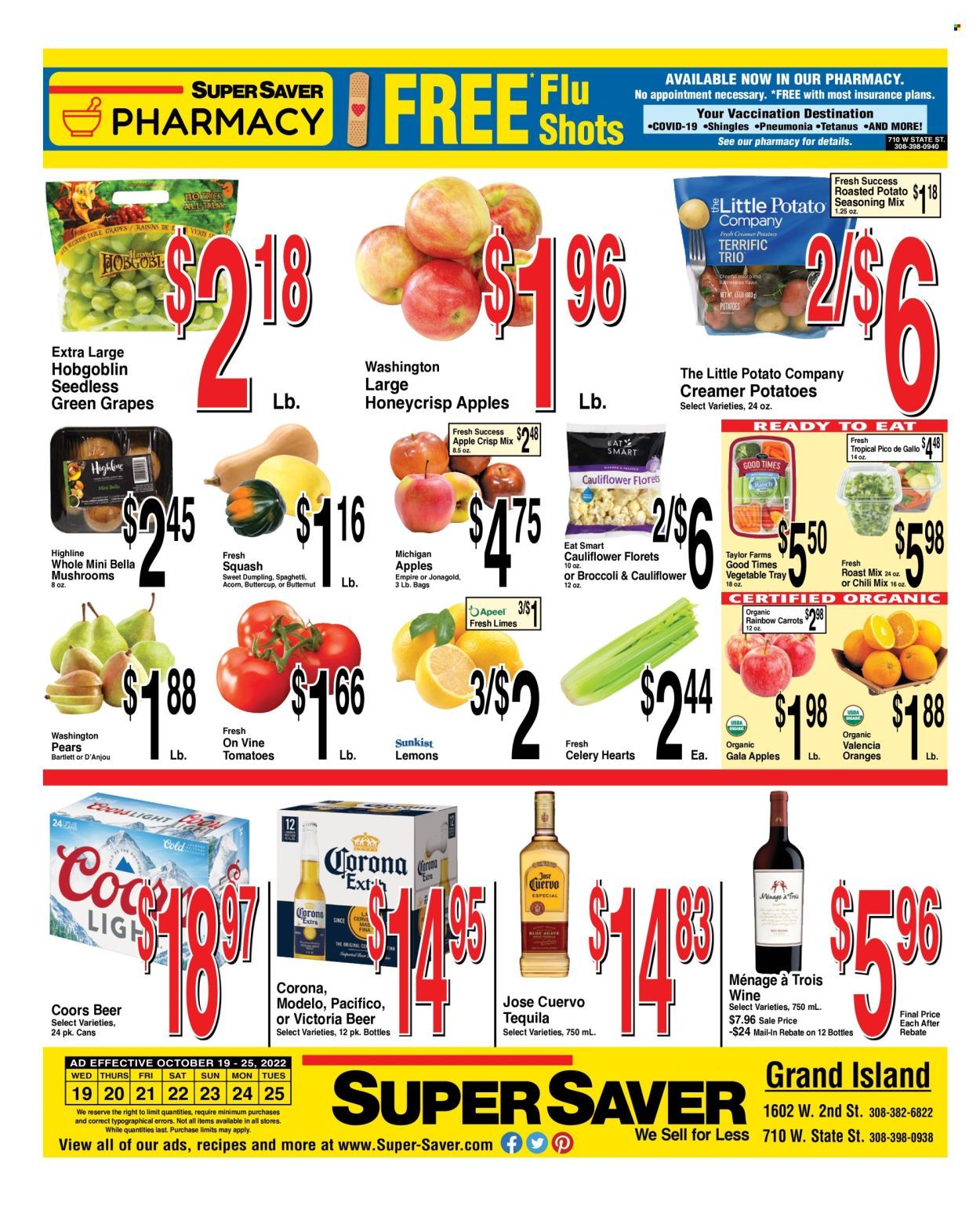 Super Saver Weekly Ad Flyer Specials October 19 to October 25, 2022