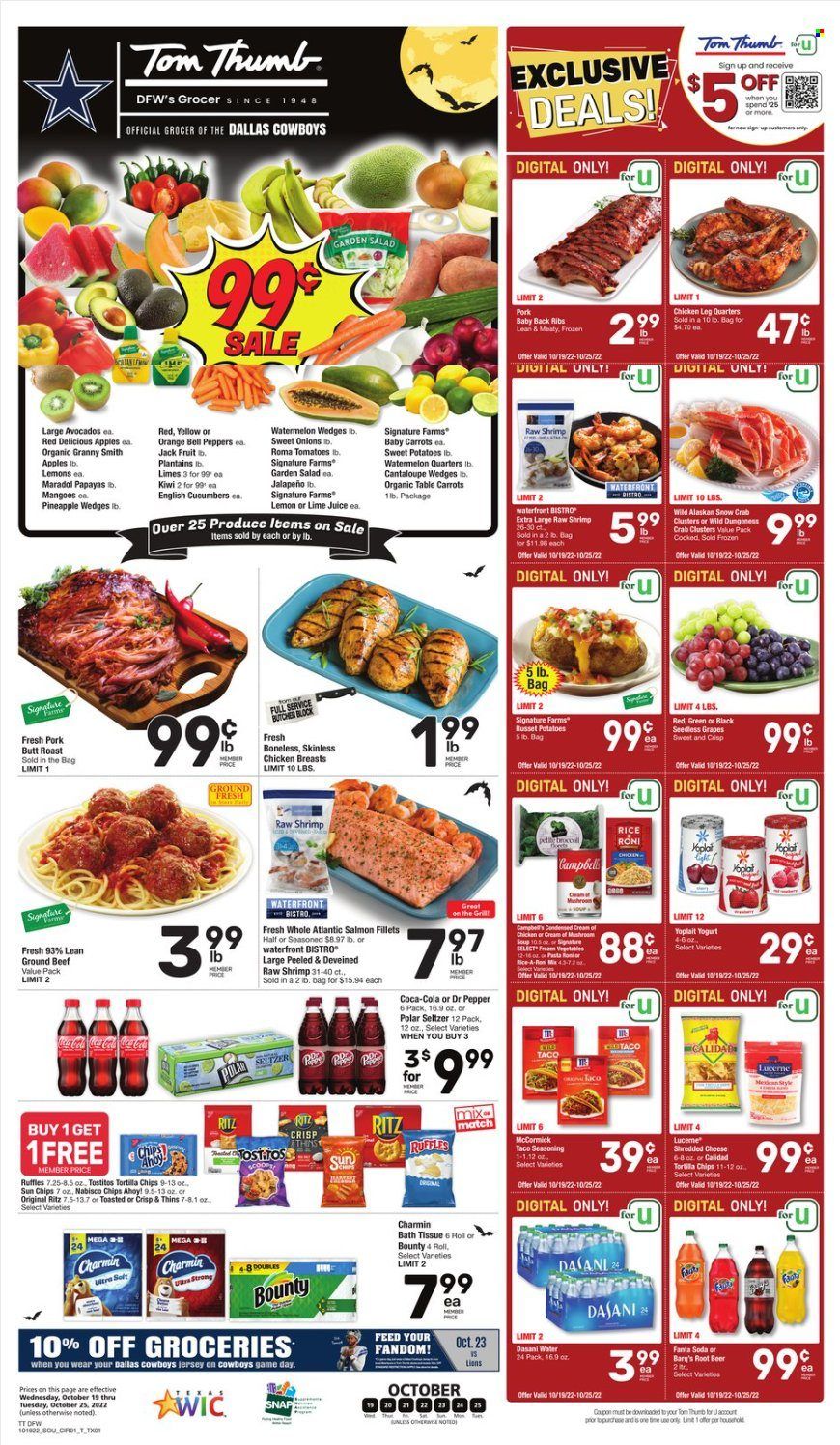 Tom Thumb (TX) Weekly Ad Flyer Specials October 19 to October 25, 2022