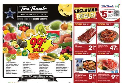 Tom Thumb (TX) Weekly Ad Flyer Specials October 19 to October 25, 2022
