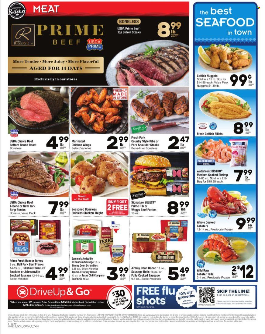 Tom Thumb (TX) Weekly Ad Flyer Specials October 19 to October 25, 2022