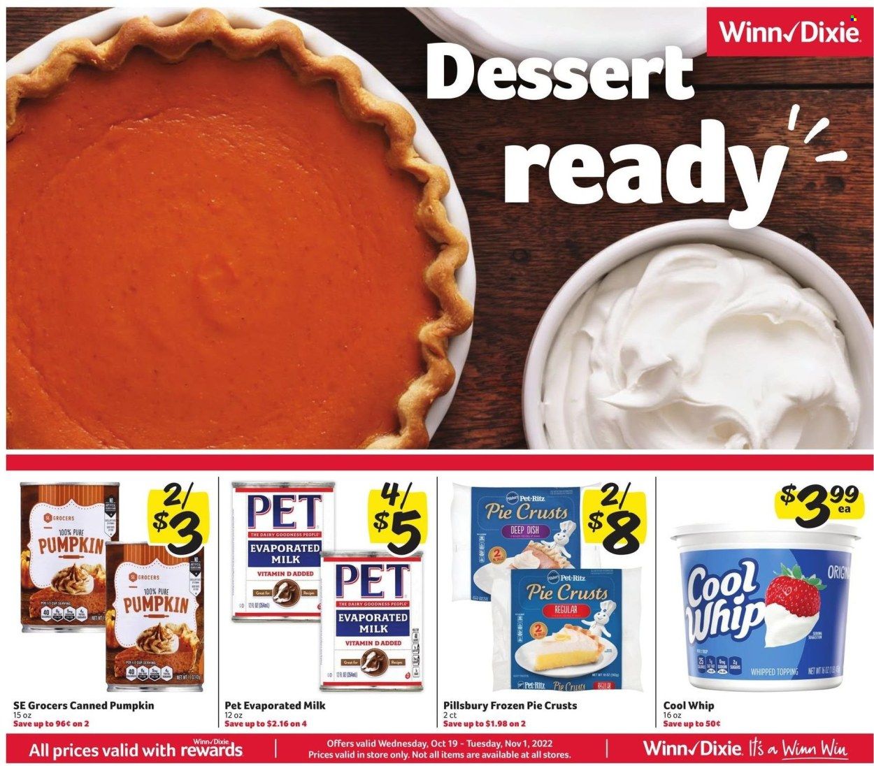 Winn Dixie (AL, FL, GA, LA) Weekly Ad Flyer Specials October 19 to November 1, 2022