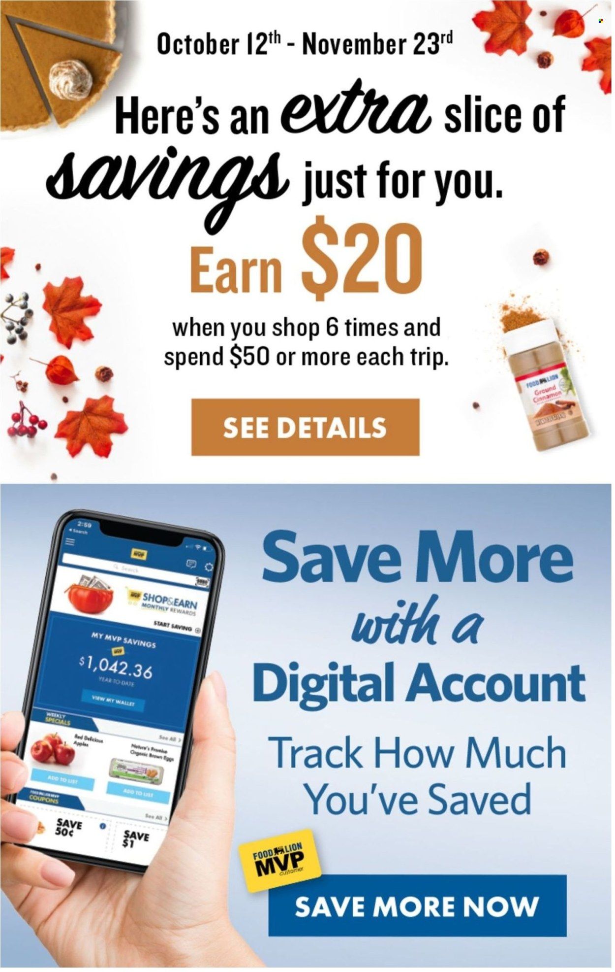 Food Lion (SC) Weekly Ad Flyer Specials October 19 to October 25, 2022
