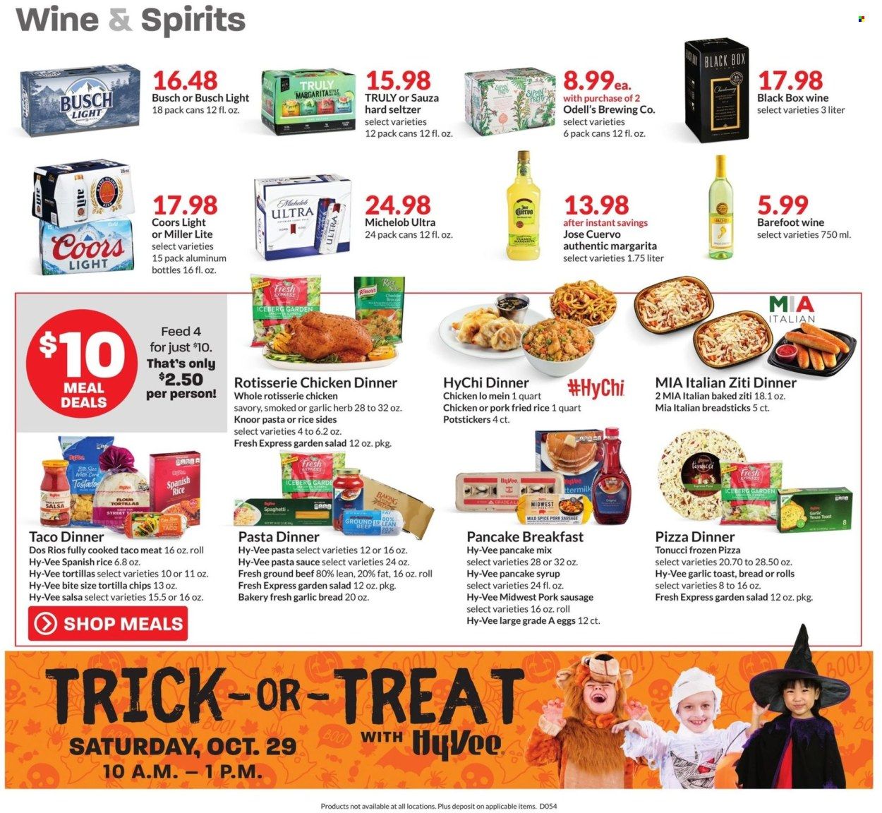 Hy-Vee (IA, IL, MN, MO, SD) Weekly Ad Flyer Specials October 19 to October 25, 2022