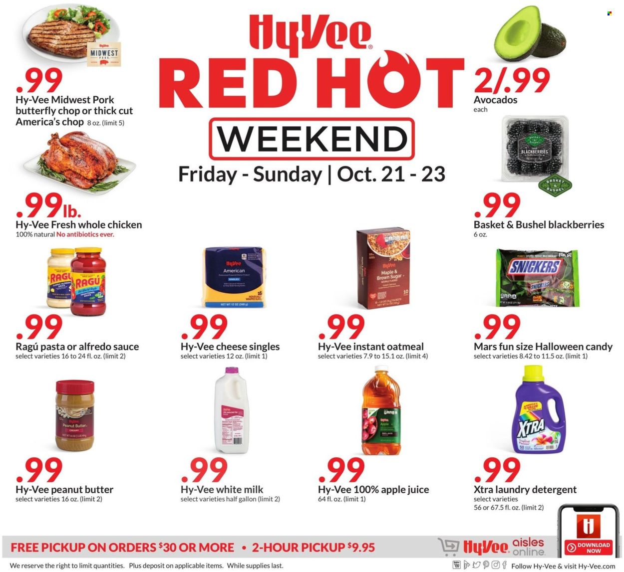 Hy-Vee (IA, IL, MN, MO, SD) Weekly Ad Flyer Specials October 19 to October 25, 2022