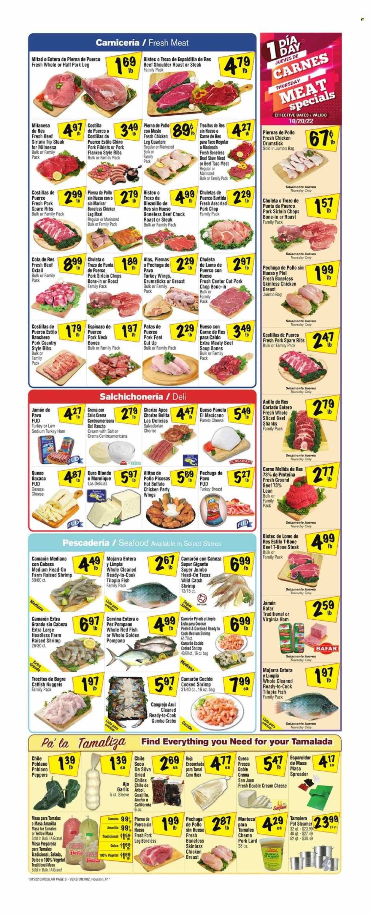 Fiesta Mart (TX) Weekly Ad Flyer Specials October 19 to October 25, 2022