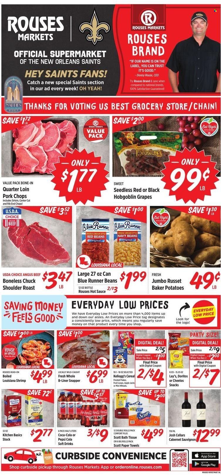 Rouses Markets (AL, LA, MS) Weekly Ad Flyer Specials October 19 to October 26, 2022