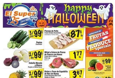 El Super (CA, NM, NV, TX) Weekly Ad Flyer Specials October 19 to October 25, 2022