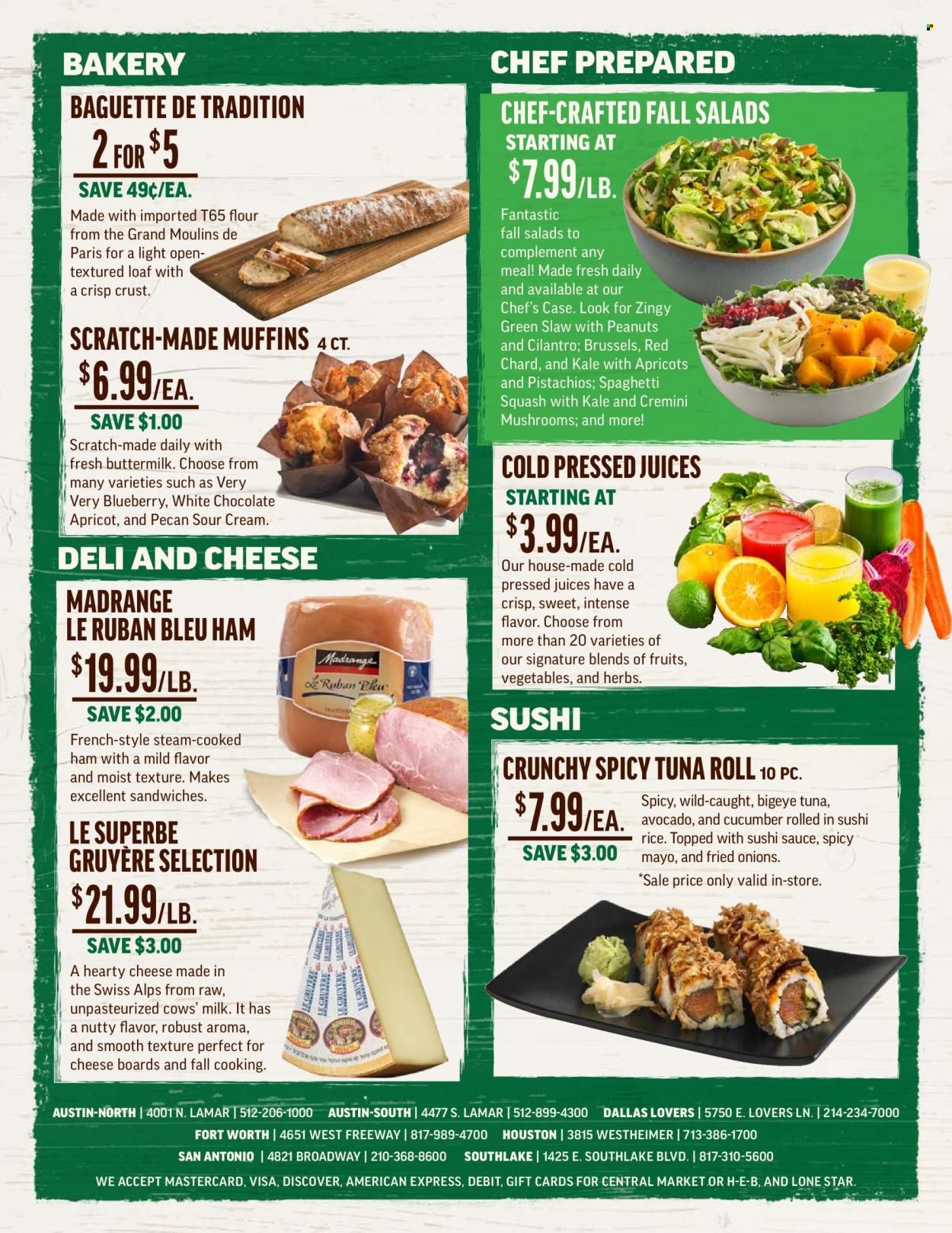 Central Market (TX) Weekly Ad Flyer Specials October 19 to October 25, 2022