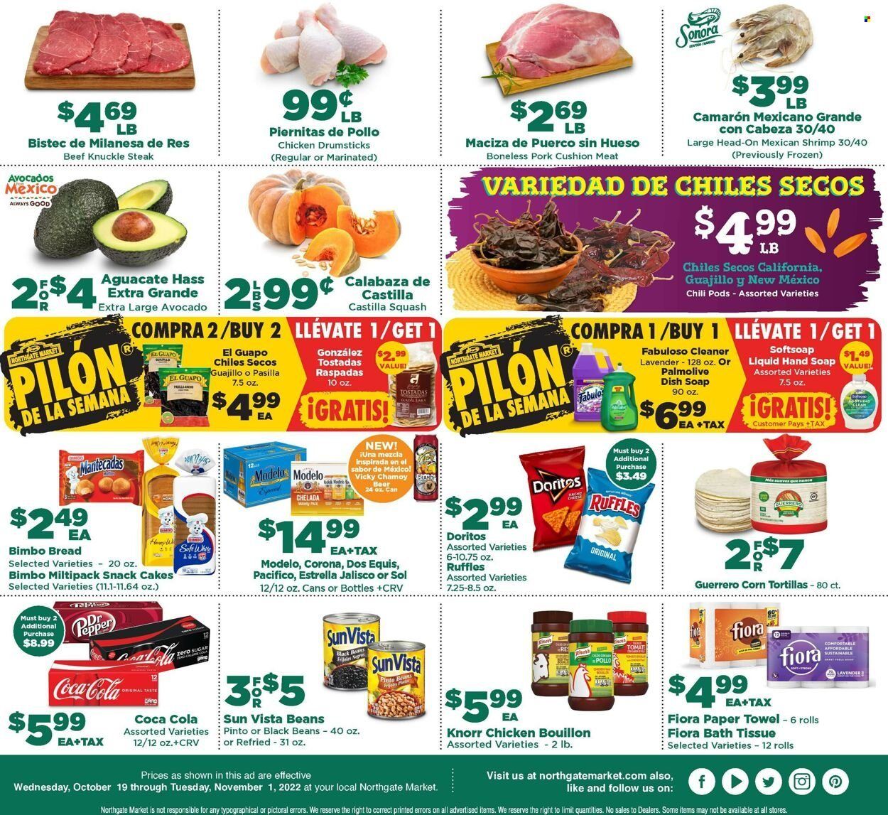Northgate Market (CA) Weekly Ad Flyer Specials October 19 to November 1, 2022
