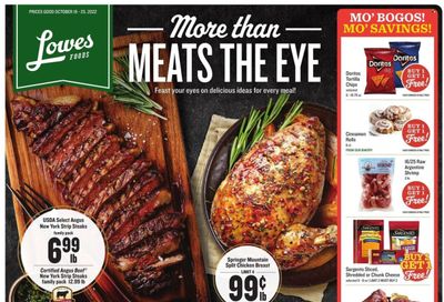 Lowes Foods (NC, SC) Weekly Ad Flyer Specials October 19 to October 25, 2022
