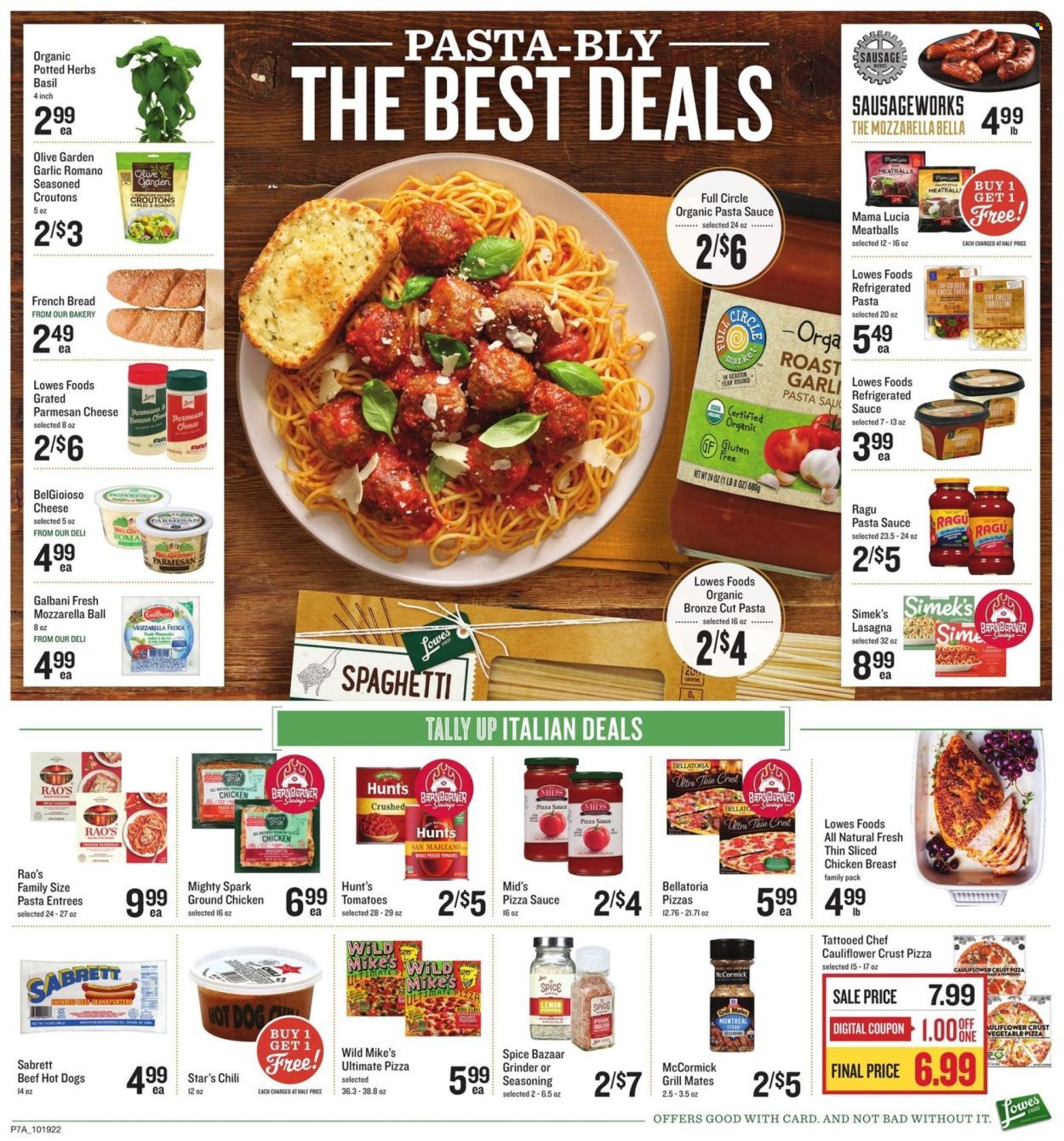 Lowes Foods (NC, SC) Weekly Ad Flyer Specials October 19 to October 25, 2022
