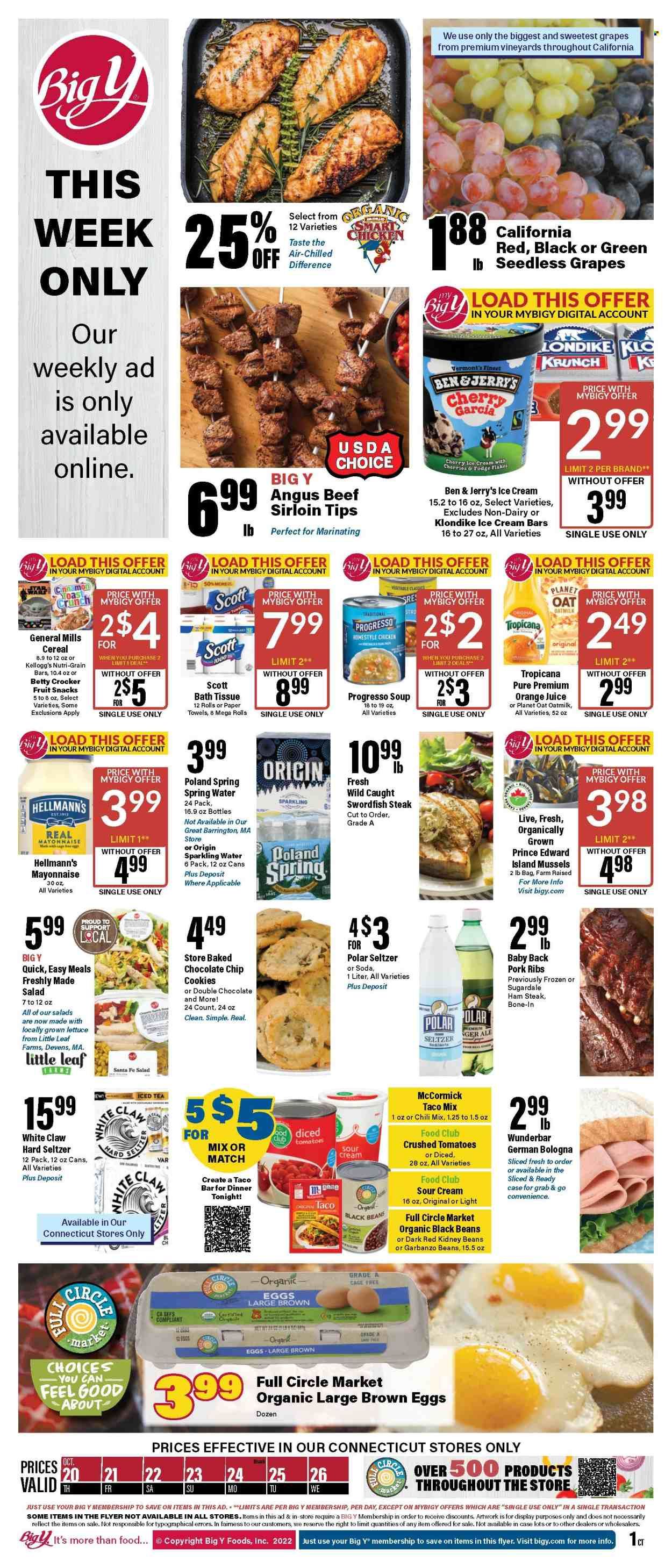 Big Y (CT) Weekly Ad Flyer Specials October 20 to October 26, 2022