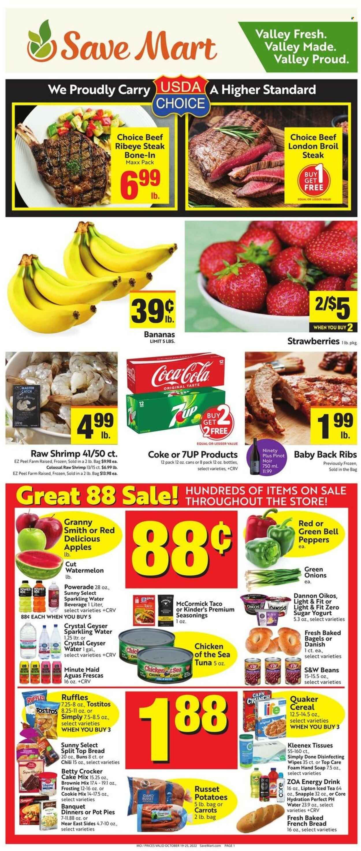 Save Mart (CA, NV) Weekly Ad Flyer Specials October 19 to October 25, 2022