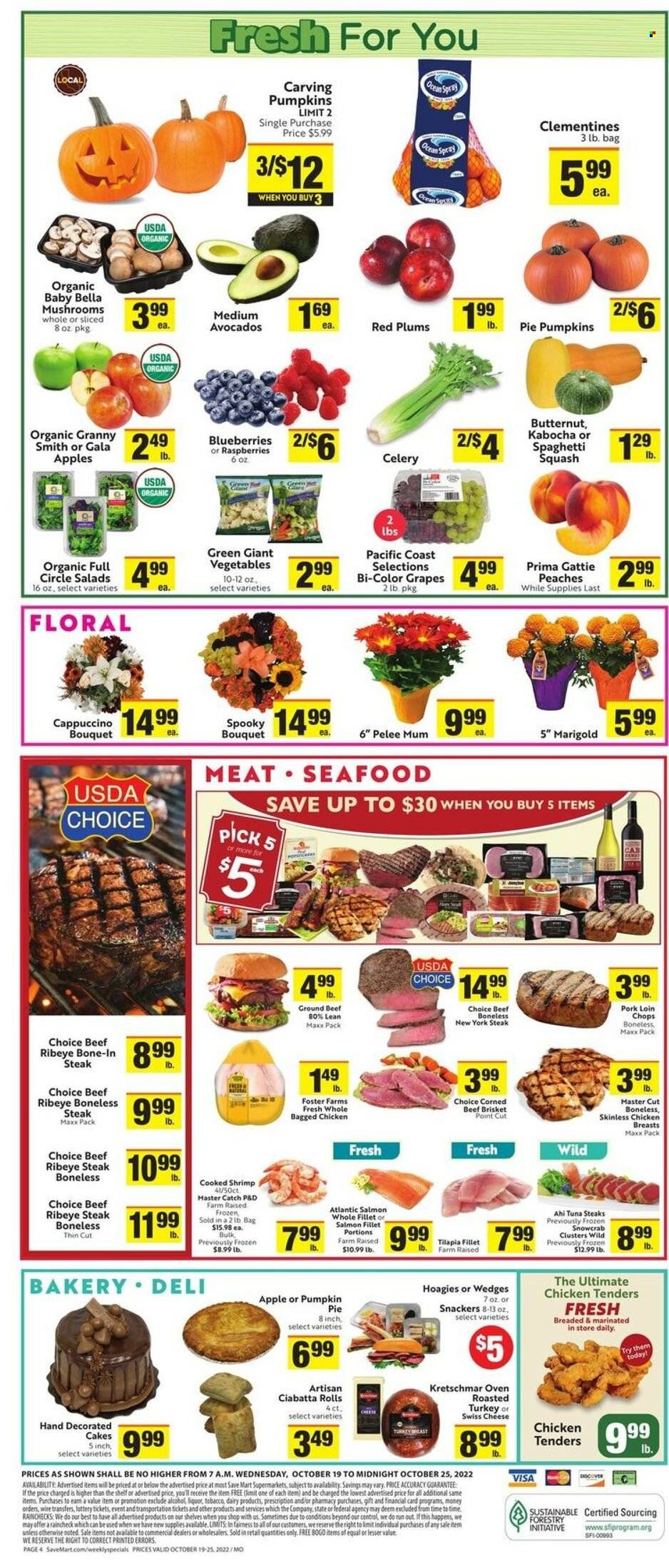 Save Mart (CA, NV) Weekly Ad Flyer Specials October 19 to October 25, 2022